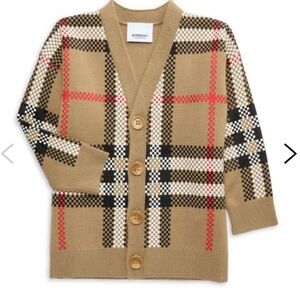 NWT Burberry London Cardigan Size 6Y